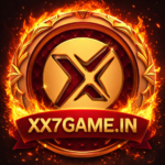 User installing the XX7 game APK on an Android smartphone with login screen visible.