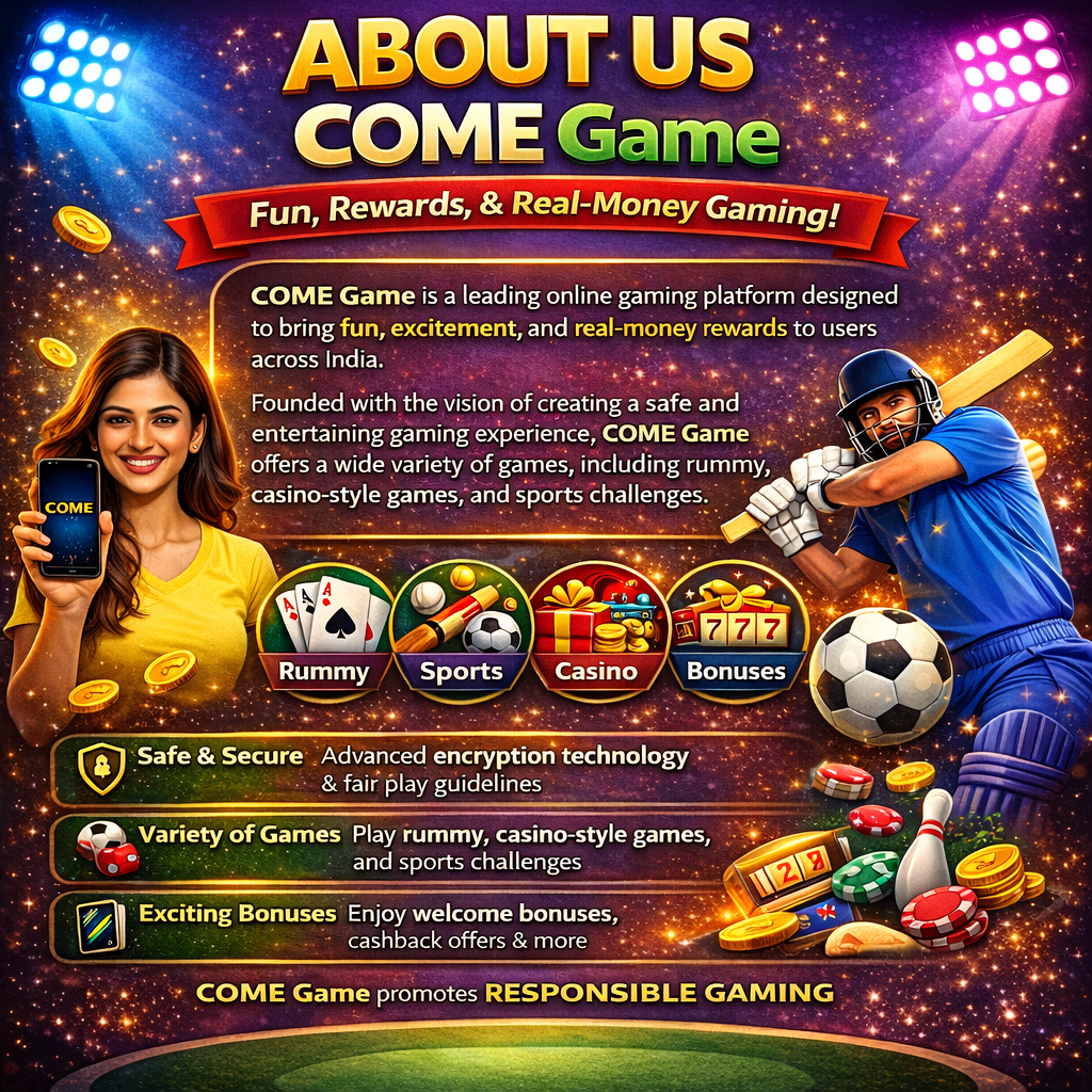 Come Game APK download for Android India