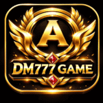 DM777 game app interface showing DM777 APK download option
